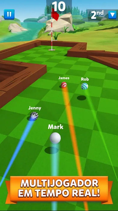 Imagem do jogo Golf Battle